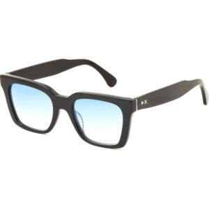 Occhiali da sole  Xlab Mod. panarea cod. colore nero/azzurro sfum. Unisex Squadrata Nero