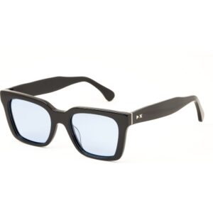 Occhiali da sole  Xlab Mod. panarea cod. colore nero/azzurro pol. Unisex Squadrata Nero