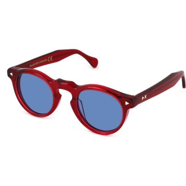 Occhiali da sole  Xlab Mod. hokkaido cod. colore bordeaux/ 6263 azzurro polarizzato Unisex Panthos Bordeaux