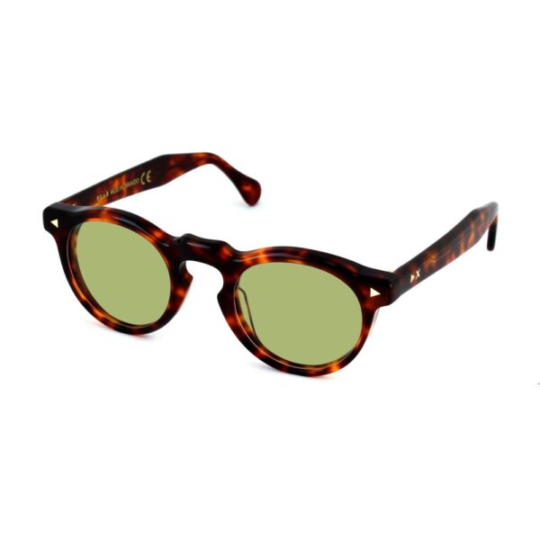 Occhiali da sole  Xlab Mod. hokkaido cod. colore tart. sc. / 6260 verde polarizzato Unisex Panthos Havana scuro