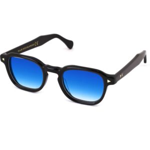 Occhiali da sole  Xlab Mod. galapagos cod. colore nero / 6925 azzurro sfumato Unisex Panthos Nero