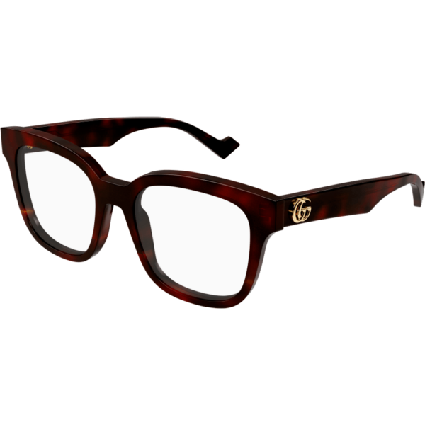 Occhiali vista  Gucci Gg0958o cod. colore 007 Donna Squadrata Havana