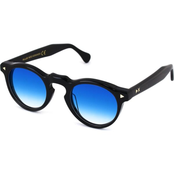 Occhiali da sole  Xlab Mod. hokkaido cod. colore nero/ 6925 azzurro sfumato Unisex Panthos Nero