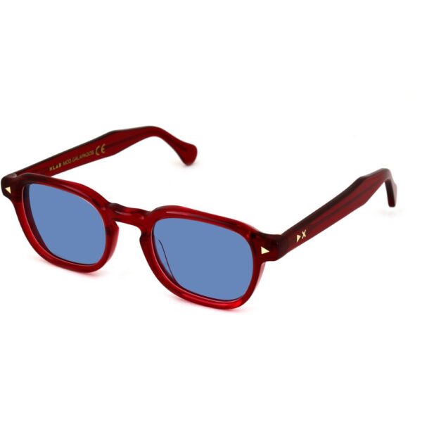 Occhiali da sole  Xlab Mod. galapagos cod. colore bordeaux / 6263 azzurro polarizzato Unisex Panthos Bordeaux