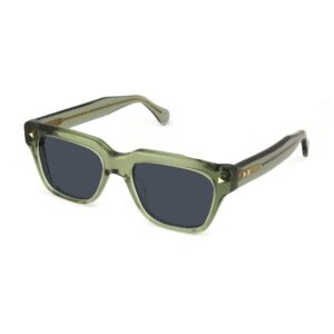 Occhiali da sole  Xlab Mod. fiji cod. colore verde tr. / 6267 fumo polarizzato Unisex Squadrata Verde