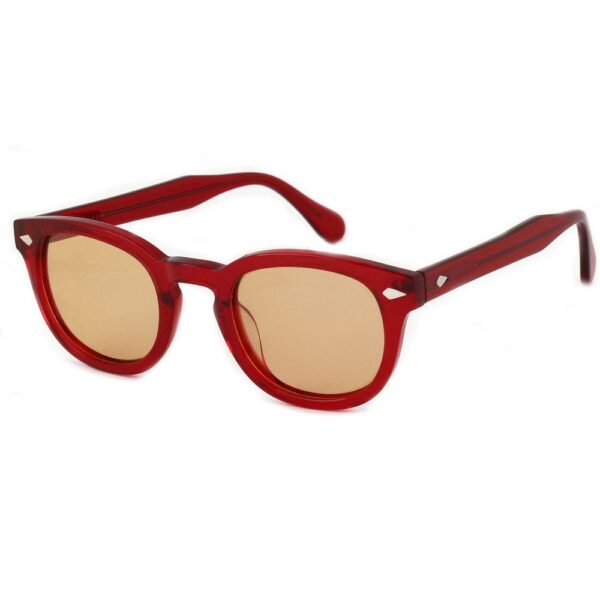 Occhiali da sole  Xlab 8004 stile moscot cod. colore 05 bordeaux /6265 marrone polarizzato Unisex Panthos Bordeaux