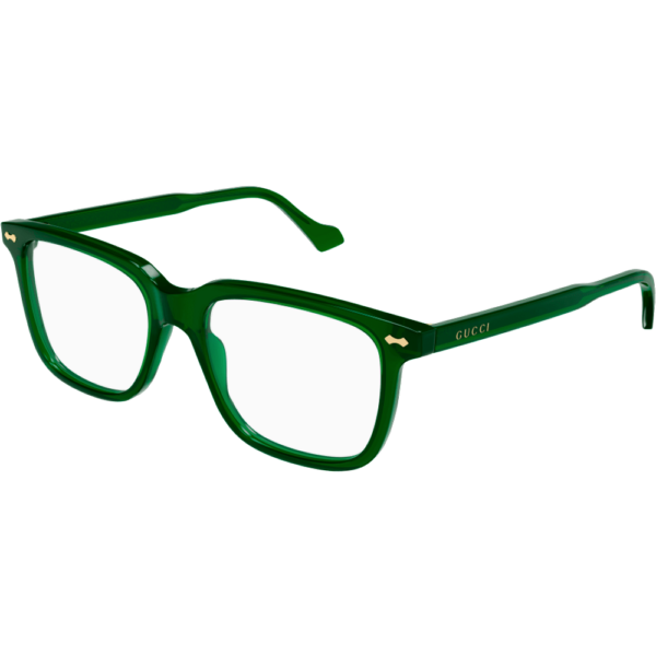 Occhiali vista  Gucci Gg0737o cod. colore 019 Uomo Squadrata Verde