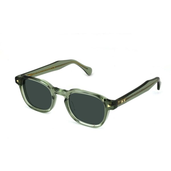 Occhiali da sole  Xlab Mod. galapagos cod. colore verde tr. / 6266 g15 polarizzato Unisex Geometrica Verde