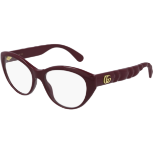 Occhiali vista  Gucci Gg0812o cod. colore 003 Donna Cat eye Bordeaux