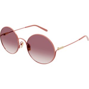 Occhiali da sole  Chloé Cc0016s cod. colore 002 Donna Rotonda Rosa