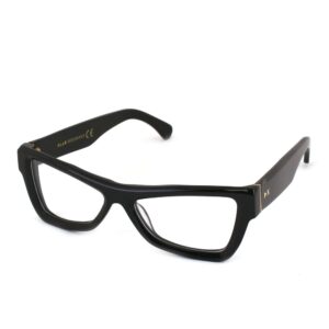 Occhiali vista  Xlab Mod. banks antiriflesso cod. colore nero lucido / lenti neutre antiriflesso Unisex Geometrica Nero