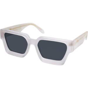 Occhiali da sole  Xlab Mod. praslin cod. colore trasparente opaco / fumo polarizzato Unisex Squadrata Trasparente