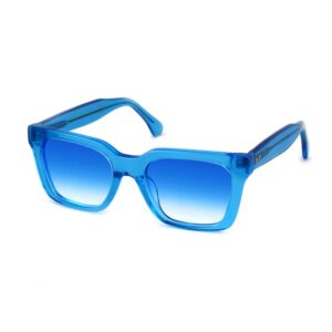 Occhiali da sole  Xlab Mod. panarea cod. colore blu trasparente / azzurro sfumato Unisex Squadrata Blu