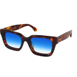 Occhiali da sole  Xlab Mod. phuket cod. colore tartaruga / azzurro sfumato Unisex Squadrata Tartaruga