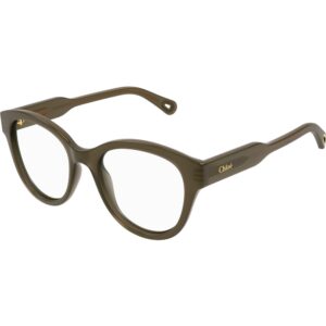 Occhiali vista  Chloé Ch0163o cod. colore 004 Donna Cat eye Marrone