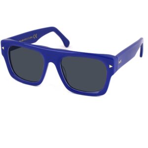 Occhiali da sole  Xlab Mod. st. john cod. colore blu / fumo polarizzato Unisex Avvolgente Blu