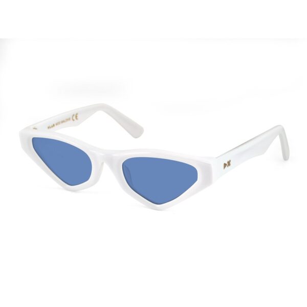 Occhiali da sole  Xlab Mod. maldive cod. colore bianco / azzurro polarizzato Donna Cat eye Bianco