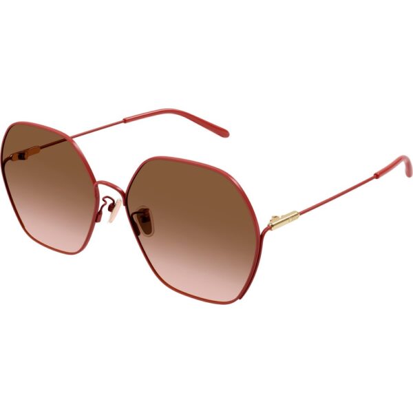 Occhiali da sole  Chloé Ch0169sa cod. colore 004 Donna Geometrica Rosa