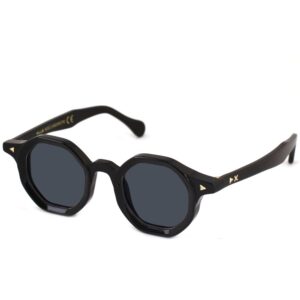 Occhiali da sole  Xlab Mod. lanzarote cod. colore nero / fumo polarizzato Unisex Geometrica Nero