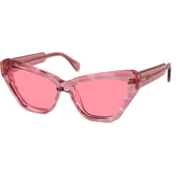 Occhiali da sole  Xlab Mod. panay cod. colore rosa striato / rosa polarizzato Donna Cat eye Rosa striato