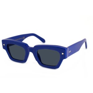 Occhiali da sole  Xlab Mod. melville cod. colore blue / fumo polarizzato Unisex Squadrata Blu