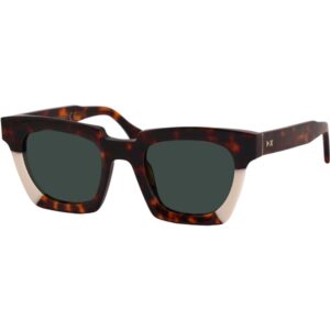 Occhiali da sole  Xlab Mod. stewart cod. colore tartaruga avorio / g15 polarizzato Unisex Squadrata Tartaruga avorio