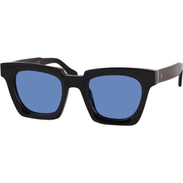 Occhiali da sole  Xlab Mod. stewart cod. colore nero / azzurro polarizzato Unisex Squadrata Nero