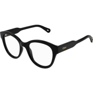 Occhiali vista  Chloé Ch0163o cod. colore 001 Donna Cat eye Nero