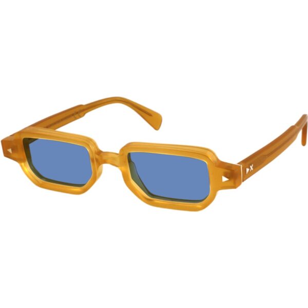 Occhiali da sole  Xlab Mod. samar cod. colore giallo / azzurro polarizzato Unisex Squadrata Giallo