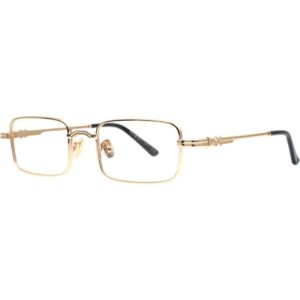 Occhiali vista  Xlab Mod. kapiti fotocromatico cod. colore oro/lenti neutre fotocromatico marrone Unisex Squadrata Oro