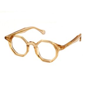 Occhiali vista  Xlab Mod. lanzarote montatura cod. colore champagne Unisex Geometrica Champagne