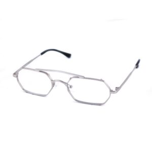 Occhiali vista  Xlab Mod. honsu montatura cod. colore argento Unisex Geometrica Argento