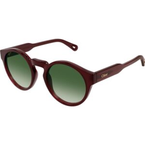 Occhiali da sole  Chloé Ch0158s cod. colore 003 Donna Rotonda Marrone