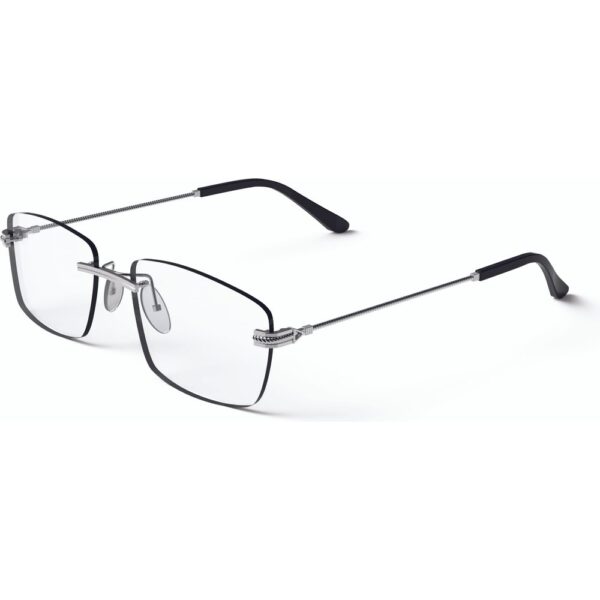 Occhiali vista  Xlab Mod. milos montatura cod. colore argento Unisex Squadrata Argento