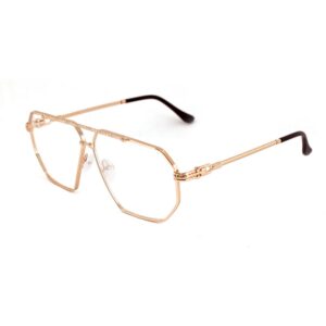 Occhiali vista  Xlab Mod. procida montatura cod. colore oro Unisex Geometrica Oro