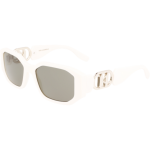 Occhiali da sole  Karl lagerfeld Kl6085s cod. colore 105 Donna Squadrata Bianco