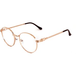 Occhiali vista  Xlab Mod. sicilia montatura cod. colore oro Unisex Rotonda Oro