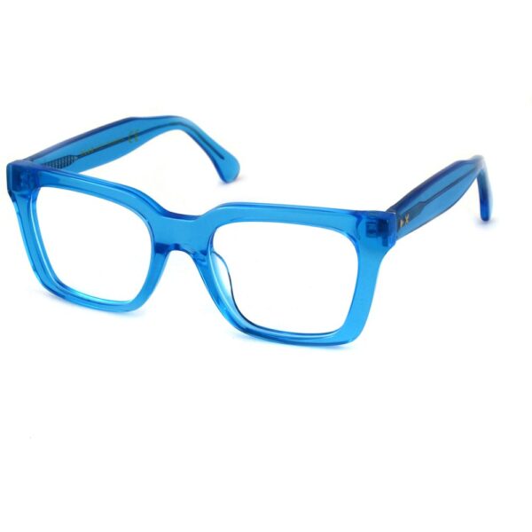 Occhiali vista  Xlab Mod. panarea montatura cod. colore blu trasp. / lenti neutre Unisex Squadrata Blu