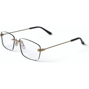 Occhiali vista  Xlab Mod. milos montatura cod. colore oro Unisex Squadrata Oro