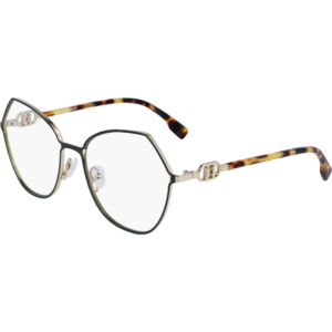 Occhiali vista  Karl lagerfeld Kl343 cod. colore 714 Donna Geometrica Oro chiaro