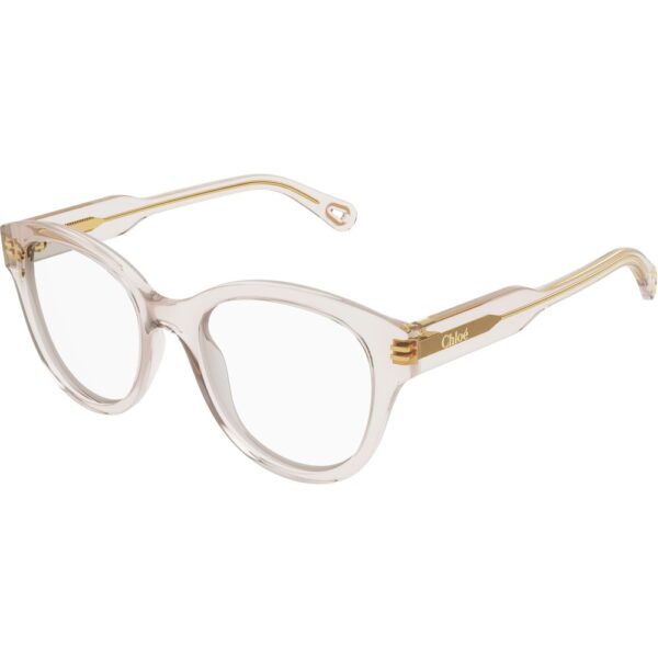 Occhiali vista  Chloé Ch0163o cod. colore 010 Donna Cat eye Nude