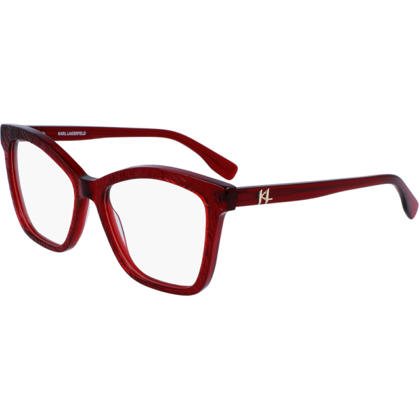 Occhiali vista  Karl lagerfeld Kl6094 cod. colore 607 Donna Cat eye Rosso