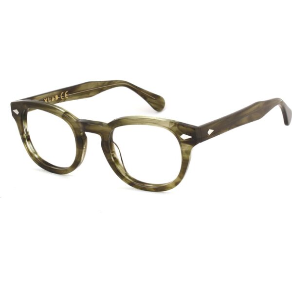 Occhiali vista  Xlab 8004 montatura cod. colore c07s lenti neutre Unisex Panthos Verde strisciato