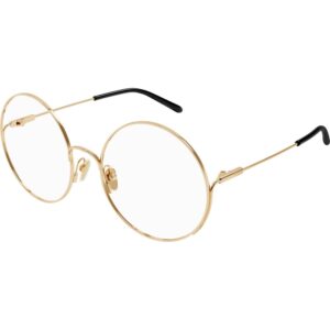 Occhiali vista  Chloé Ch0167o cod. colore 001 Donna Rotonda Oro