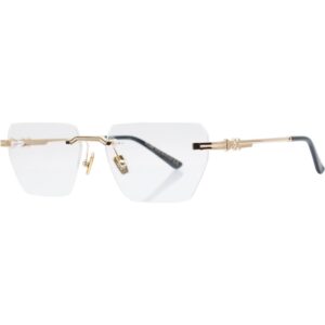 Occhiali vista  Xlab Mod. murter montatura cod. colore oro Unisex Squadrata Oro