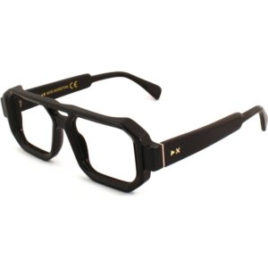 Occhiali vista  Xlab Mod. moreton antiriflesso cod. colore nero Unisex Squadrata Nero