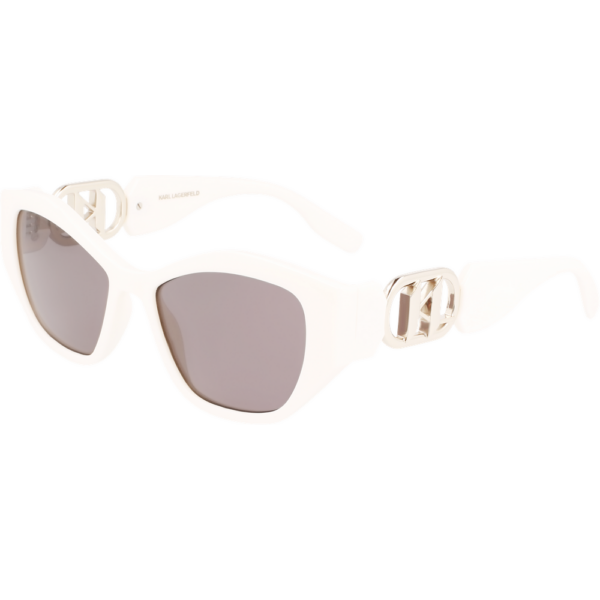 Occhiali da sole  Karl lagerfeld Kl6086s cod. colore 105 Donna Squadrata Bianco