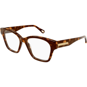 Occhiali vista  Chloé Ch0122o cod. colore 002 Donna Cat eye Havana