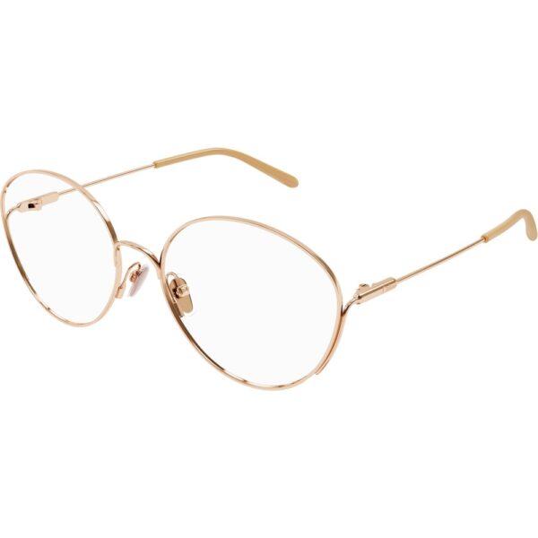 Occhiali vista  Chloé Ch0168o cod. colore 002 Donna Cat eye Oro