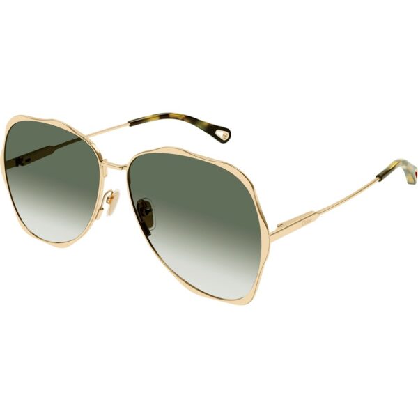 Occhiali da sole  Chloé Ch0183s cod. colore 004 Donna Pilot Oro